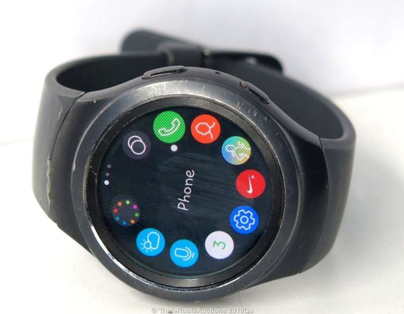 Samsung Gear S2  [ Dark Grey ] Smartwatch Fitness Tracker Watch SM-R720