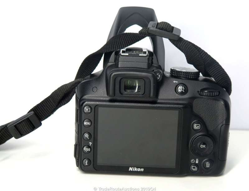Nikon D3300 24.2 MP CMOS Digital SLR with AF-P DX NIKKOR 18-55mm f/3.5-5.6G Zoom Lens (Black)