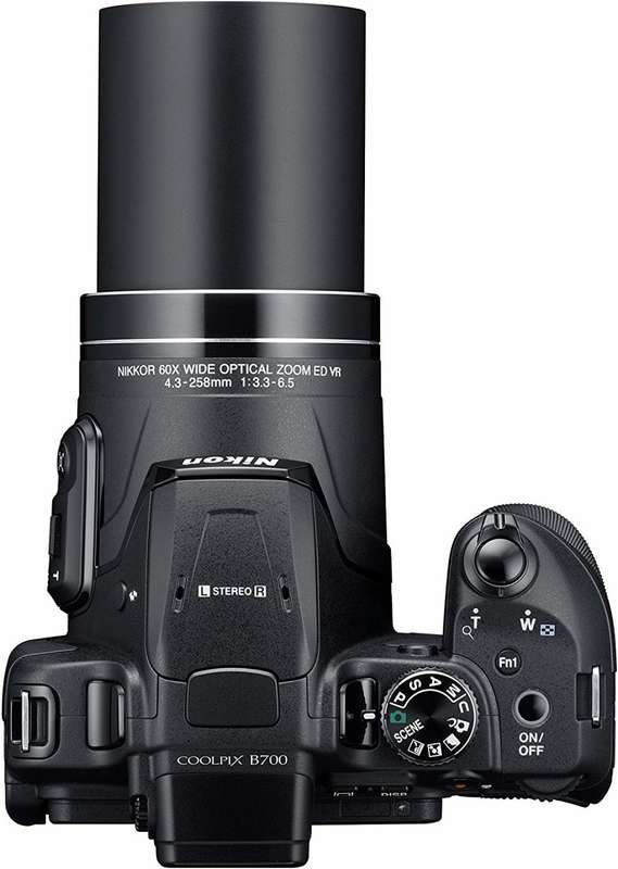 Nikon COOLPIX B700 20.2 MP 60x Opt Zoom Super Telephoto NIKKOR 4K UHD Digital Camera