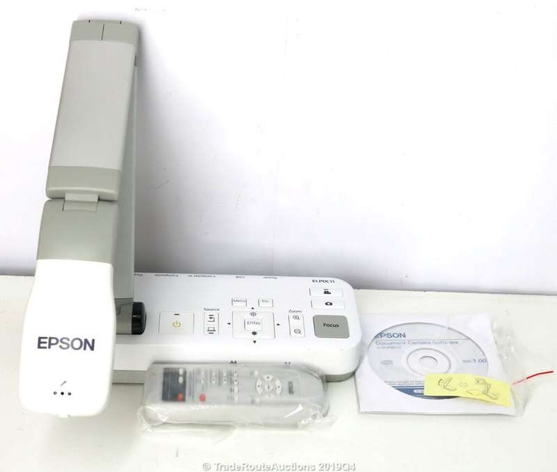 Epson DC-11 Document Camera with SXGA resolution, Microphone, Internal Memory and USB Connectivity