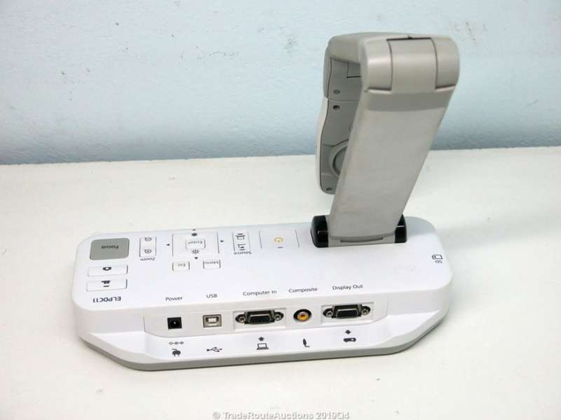 Epson DC-11 Document Camera with SXGA resolution, Microphone, Internal Memory and USB Connectivity