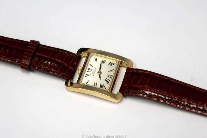 Michel Herbelin Ladies Mini Watch Gold Plated - 17037