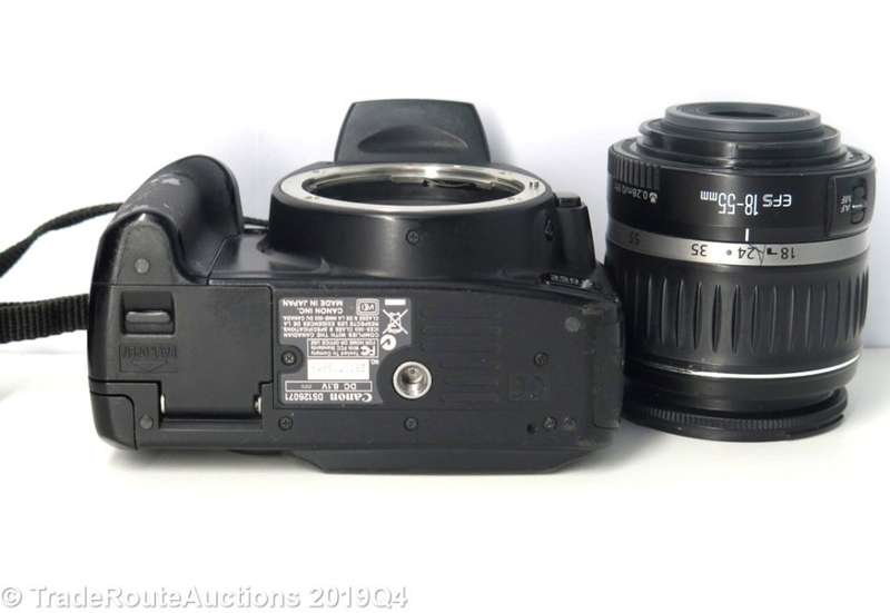 Canon EOS 350D Digital SLR camera (BLACK) WITH 18-55 mm EFS LENS