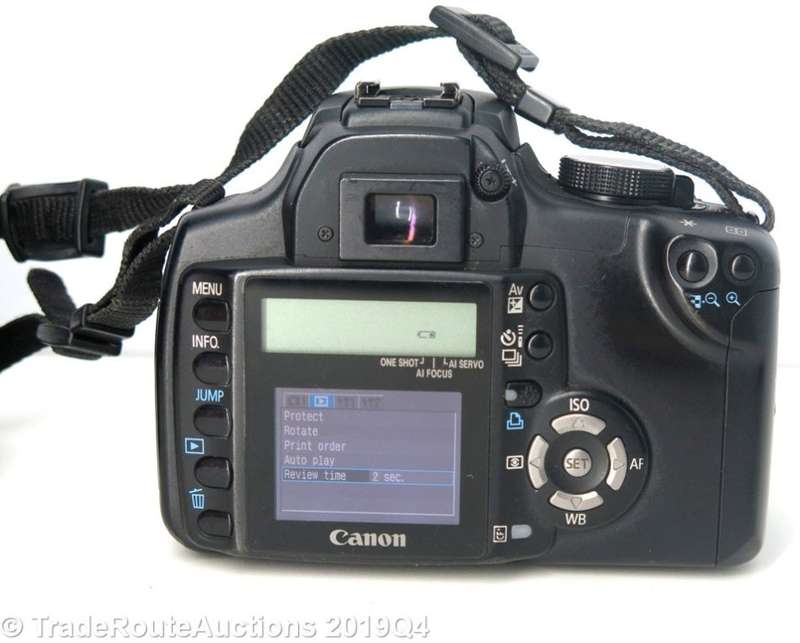 Canon EOS 350D Digital SLR camera (BLACK) WITH 18-55 mm EFS LENS