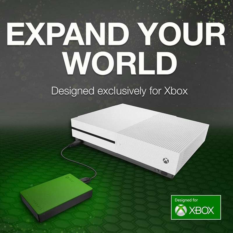 Seagate 2TB 2.5" Portable External Game Drive for Xbox One / 360