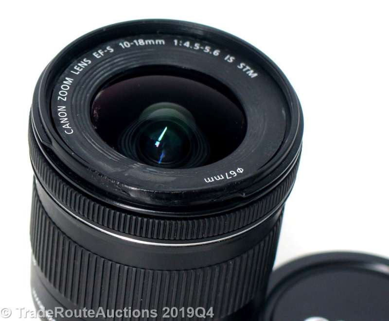 Canon EF-S 10-18mm f/4.5-5.6 IS (Image Stabilizer) STM Zoom Lens for Canon DSLR Cameras