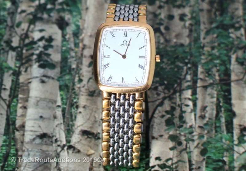 Omega DeVille Two Tone Gold Plated Ladies Watch