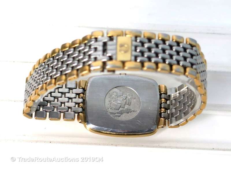 Omega DeVille Two Tone Gold Plated Ladies Watch