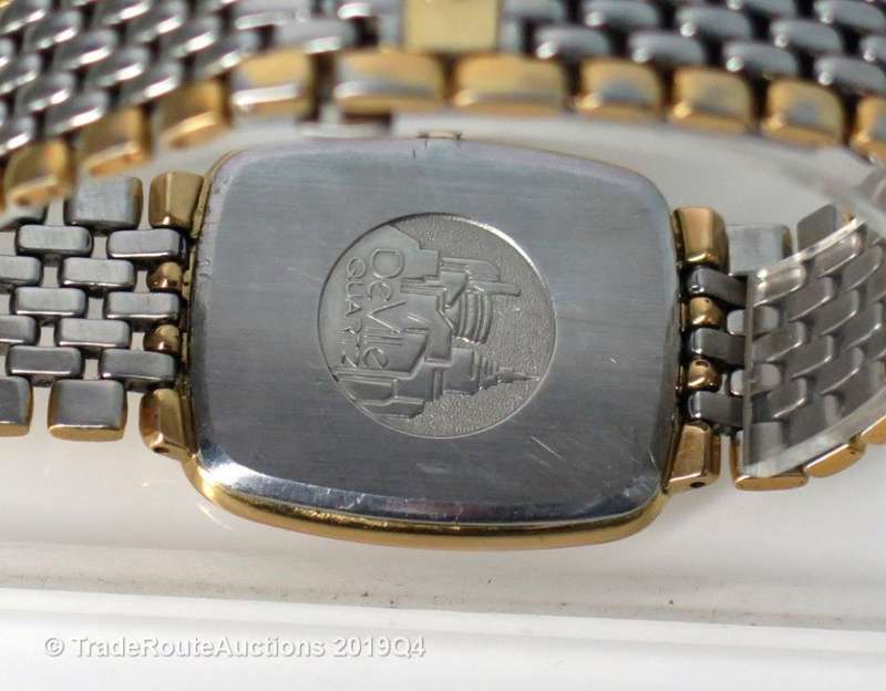 Omega DeVille Two Tone Gold Plated Ladies Watch