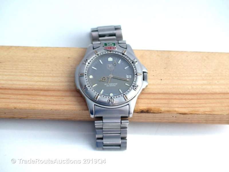 TAG Heuer Professional Stainless steel bracelet 999.206a Men's Watch