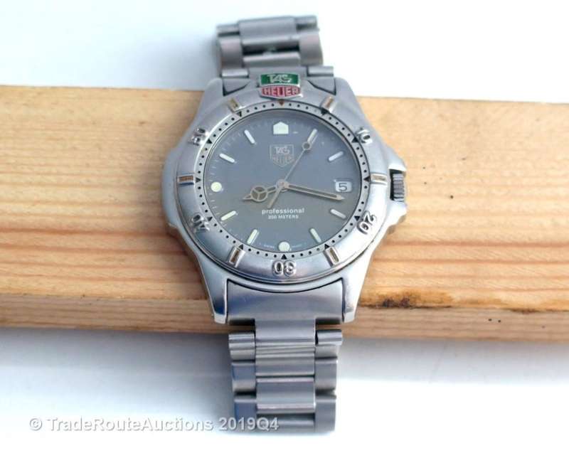 TAG Heuer Professional Stainless steel bracelet 999.206a Men's Watch