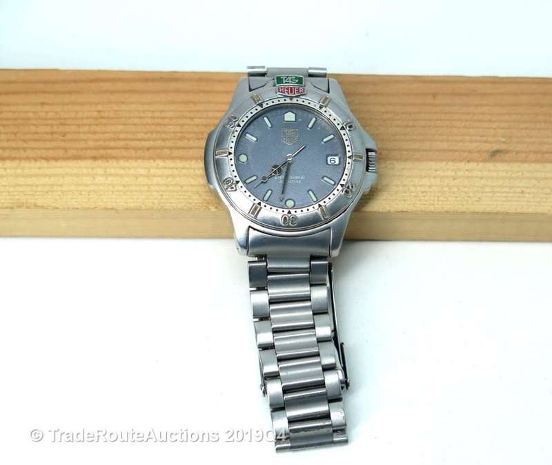 TAG Heuer Professional Stainless steel bracelet 999.206a Men's Watch