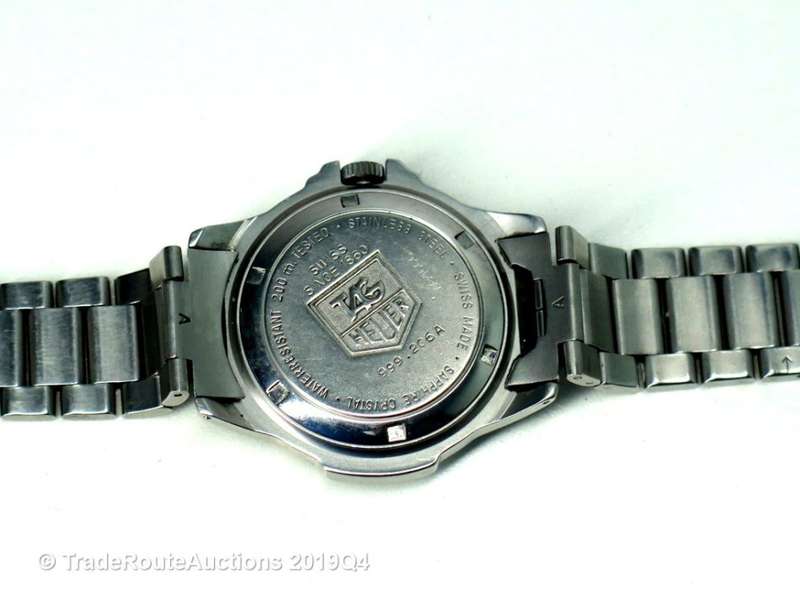 TAG Heuer Professional Stainless steel bracelet 999.206a Men's Watch
