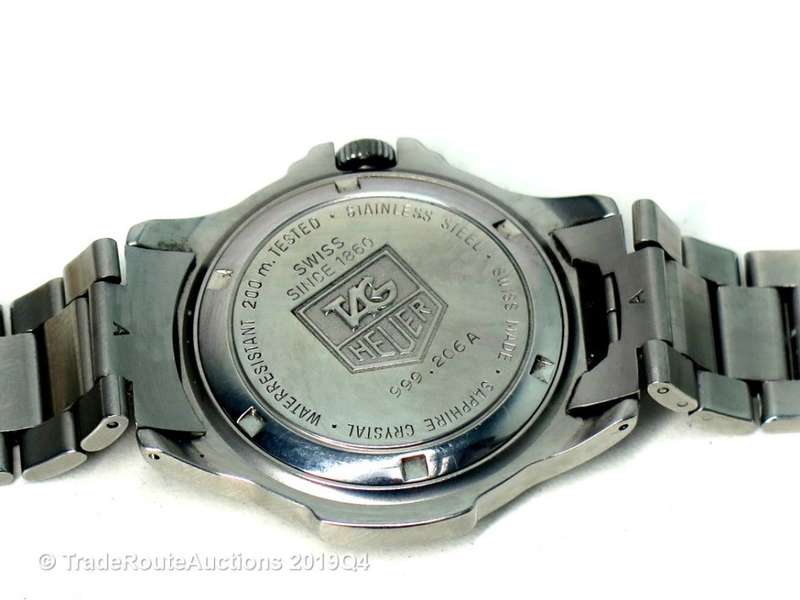 TAG Heuer Professional Stainless steel bracelet 999.206a Men's Watch