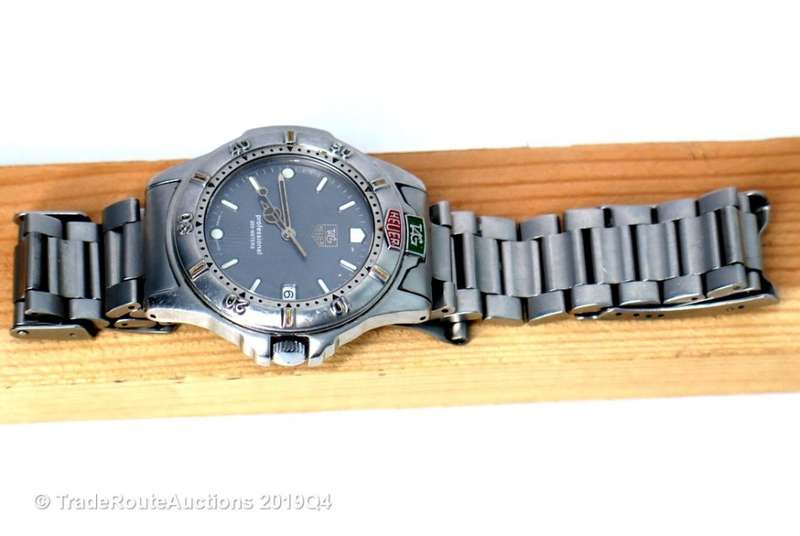 TAG Heuer Professional Stainless steel bracelet 999.206a Men's Watch
