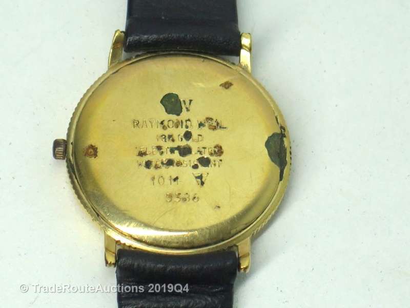 Raymond Weil 5536 Leather Strap Midsize Watch *** RAYMOND WEIL ***