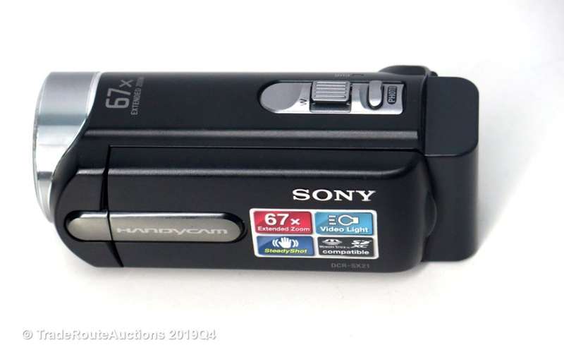Sony DCR-SX21 Handycam Camcorder - 67x Extended Zoom Steady Shot