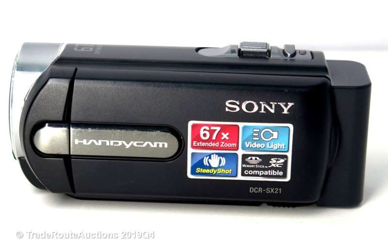 Sony DCR-SX21 Handycam Camcorder - 67x Extended Zoom Steady Shot