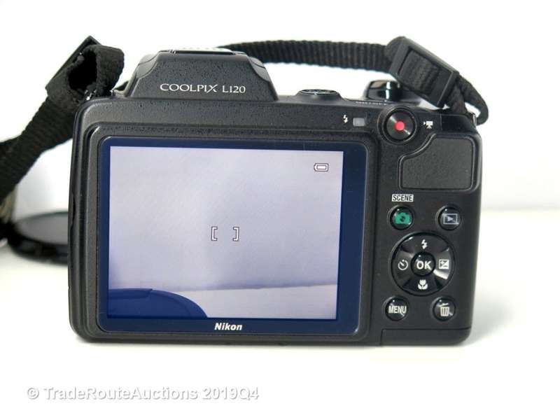 Nikon COOLPIX L120 14.1 MP Digital Camera with 21x NIKKOR Wide-Angle Optical Zoom Lens (RED)