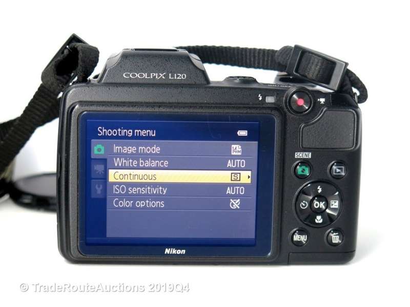 Nikon COOLPIX L120 14.1 MP Digital Camera with 21x NIKKOR Wide-Angle Optical Zoom Lens (RED)