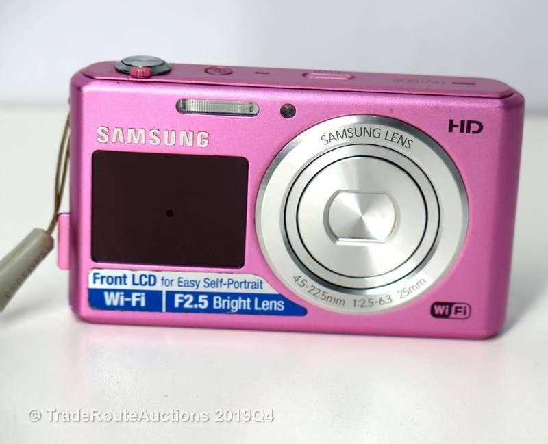 Samsung DV150F 16.2MP Smart WiFi Digital Camera with 5x Optical Zoom & 2.7" / 1.48" front LCD