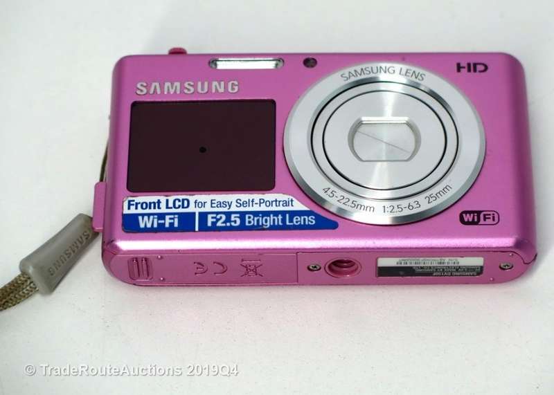 Samsung DV150F 16.2MP Smart WiFi Digital Camera with 5x Optical Zoom & 2.7" / 1.48" front LCD