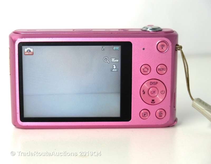 Samsung DV150F 16.2MP Smart WiFi Digital Camera with 5x Optical Zoom & 2.7" / 1.48" front LCD