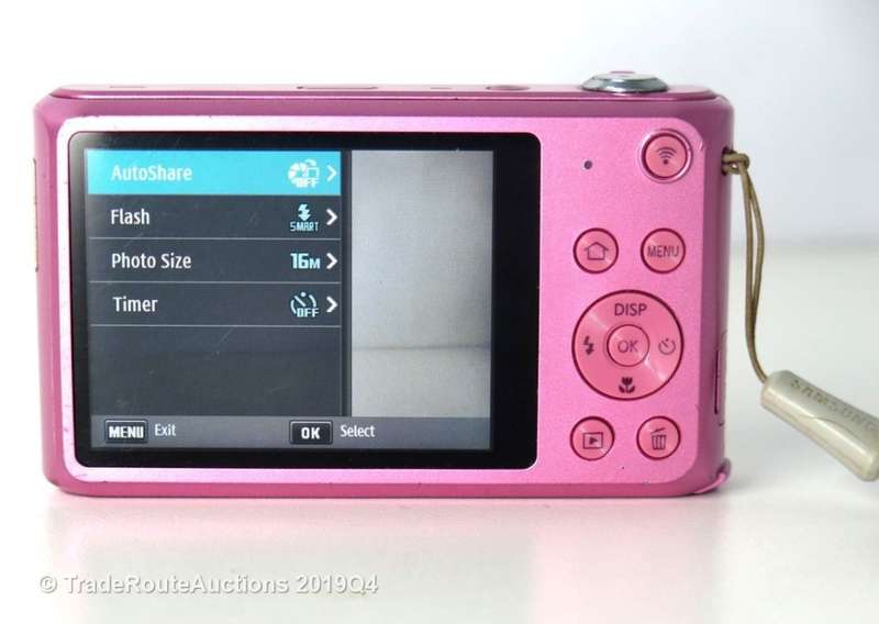 Samsung DV150F 16.2MP Smart WiFi Digital Camera with 5x Optical Zoom & 2.7" / 1.48" front LCD