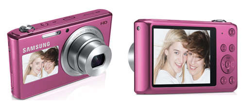Samsung DV150F 16.2MP Smart WiFi Digital Camera with 5x Optical Zoom & 2.7" / 1.48" front LCD