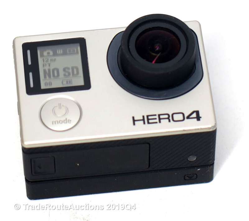 GoPro Hero4 | CHDHX-401 BLACK | 4K VIDEO | Wi-Fi | Comes with LCD attachment - NO CASE ALCDB-401