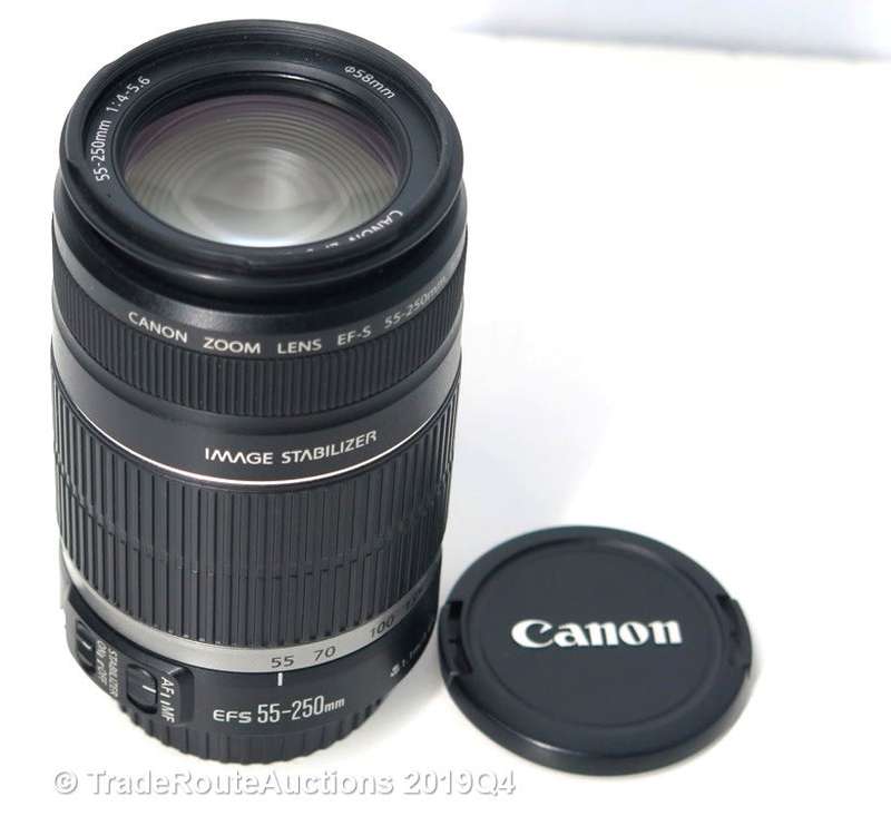 R 2500 VALUE - Canon EF-S 55-250mm IS (Image Stabilizer) Lens for Canon DSLR Cameras