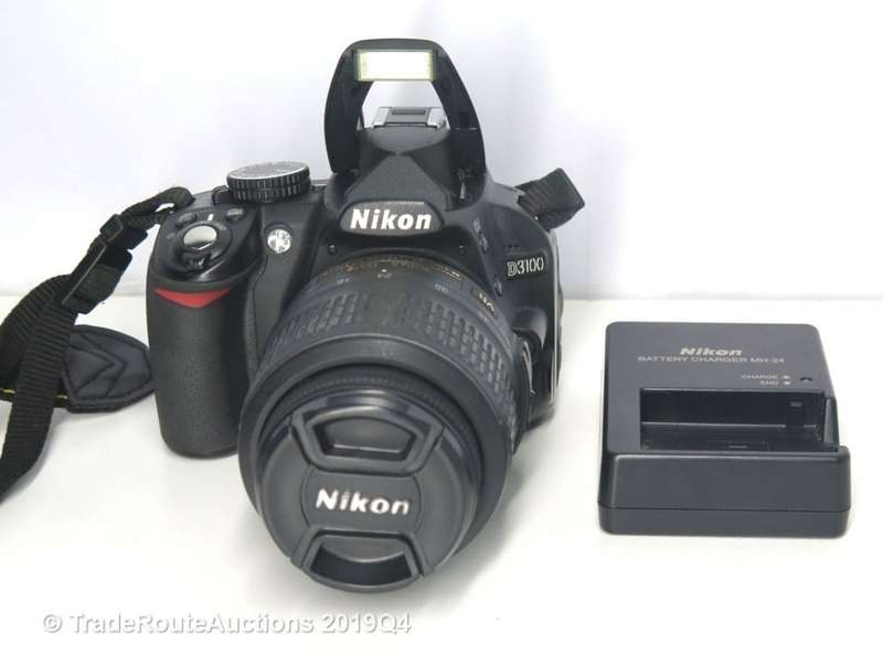 NIKON D3100 DSLR CAMERA 14.2 megapixels +  18-55mm MM PROFESSIONAL DSLR LENS KIT