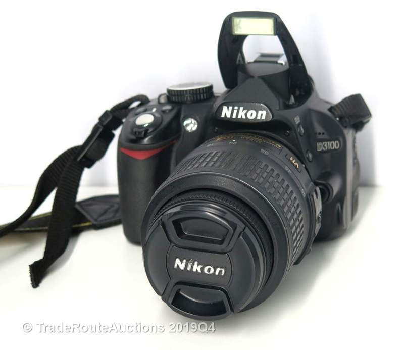 NIKON D3100 DSLR CAMERA 14.2 megapixels +  18-55mm MM PROFESSIONAL DSLR LENS KIT