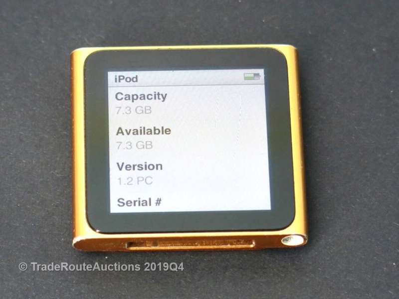 Apple iPod nano 6th Generation (8GB) (ORANGE) MC691
