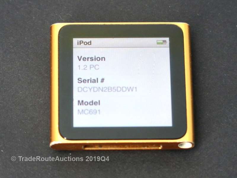 Apple iPod nano 6th Generation (8GB) (ORANGE) MC691