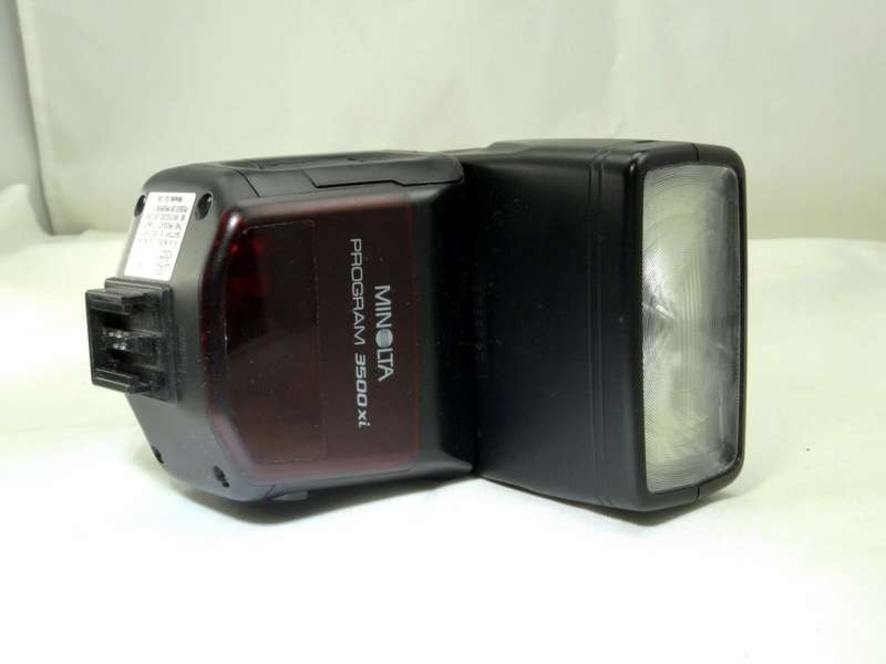 Minolta 3500xi AF Flash for Dynax Minolta Sony Cameras