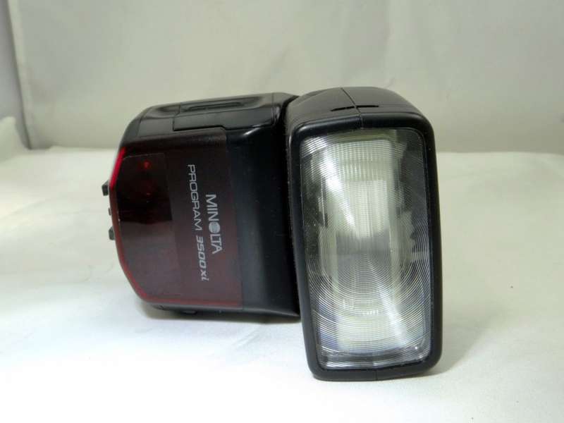 Minolta 3500xi AF Flash for Dynax Minolta Sony Cameras