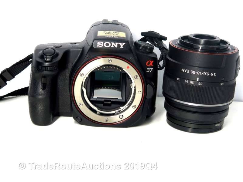 Sony Alpha SLT-A37 16.1 MP Exmor APS HD CMOS Sensor DSLR Camera with 18-55mm Zoom Lens Kit