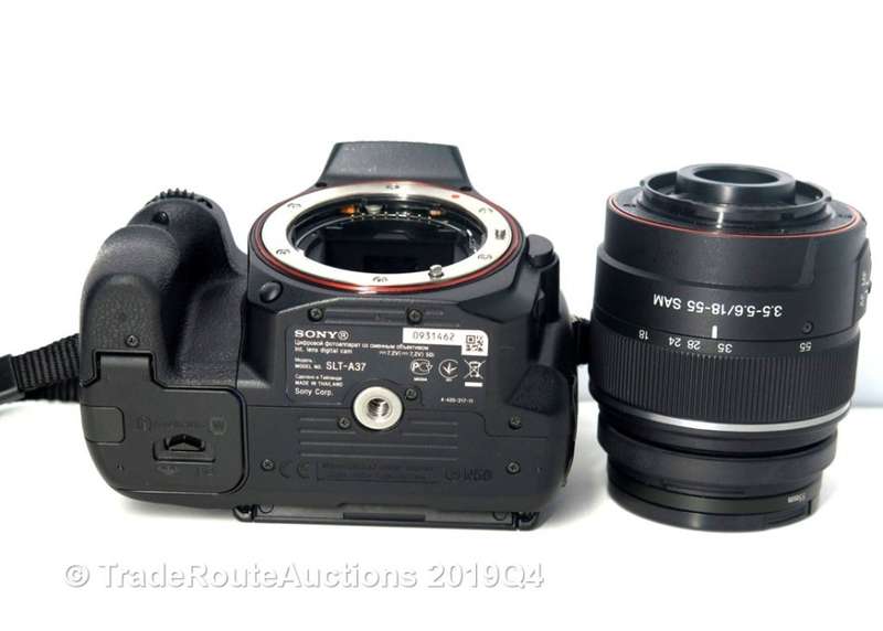 Sony Alpha SLT-A37 16.1 MP Exmor APS HD CMOS Sensor DSLR Camera with 18-55mm Zoom Lens Kit