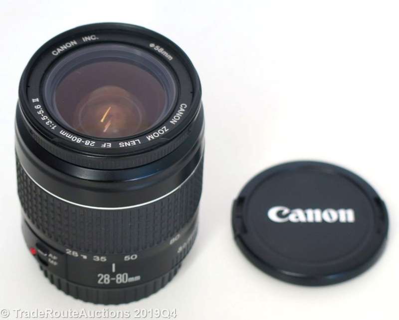 Canon EF 28-80mm ZOOM LENS for Canon DSLR Cameras