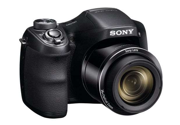 Sony Cybershot DSC-H200 Black 20.1MP 26X Optical SteadyShot image stabilization Digital Camera