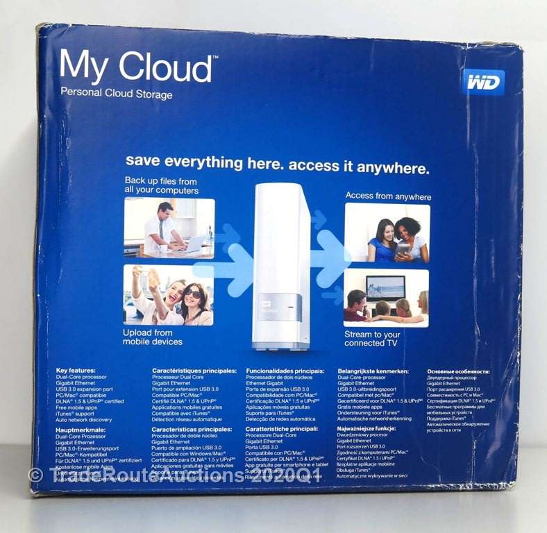 Western Digital 2TB My Cloud Home Personal Cloud Storage