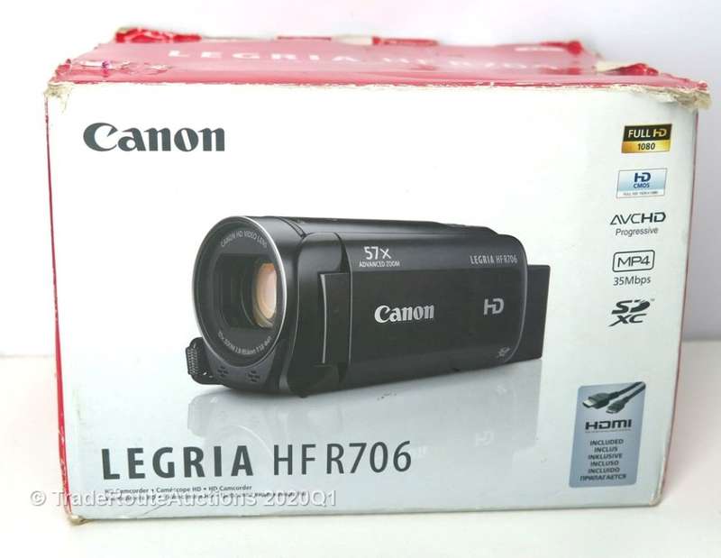 Canon LEGRIA HF R706 High Definition Camcorder (32x Optical 1140x Digital Zoom) 3-Inch Touch LCD