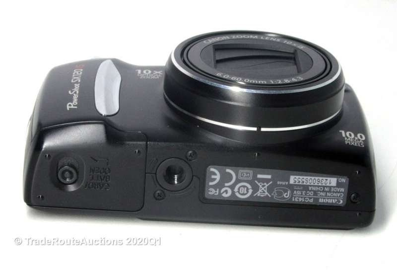 Canon Powershot SX120 IS (IMAGE STABILIZER) [Black] 10MP Digital Compact Camera 10x Zoom Lens