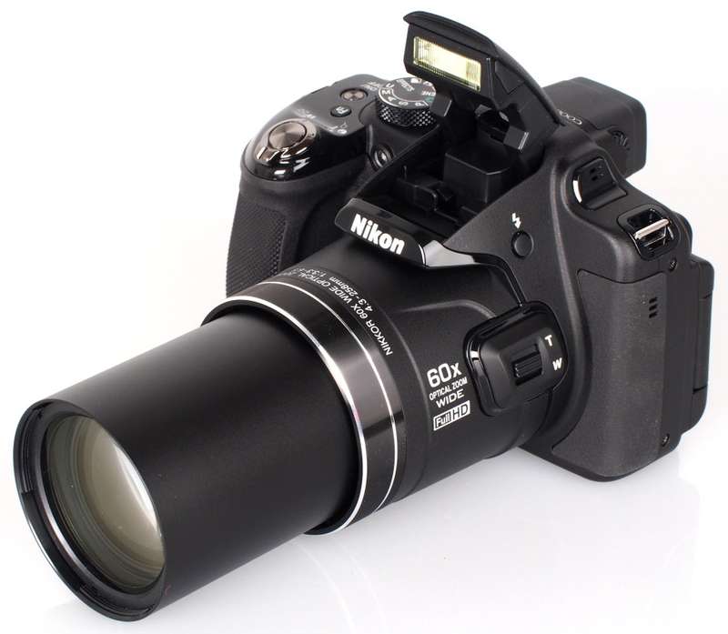 Nikon COOLPIX P600 16.1 MP Wi-Fi CMOS Digital Camera with 60x Zoom NIKKOR Lens