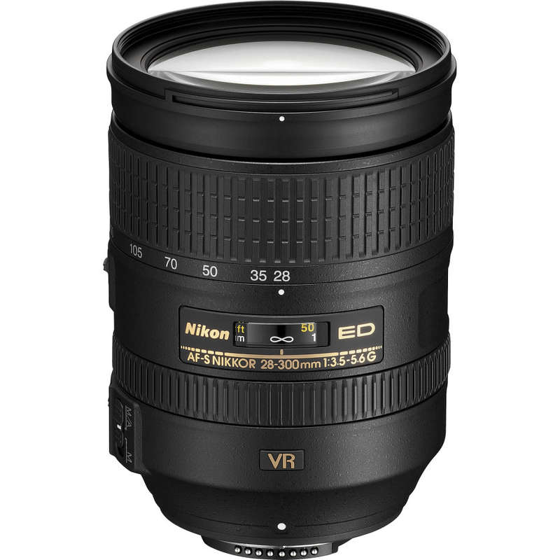 Nikon AF Zoom Nikkor 28-300mm F/3.5-5.6 AF-S VR ED Telephoto Zoom Lens for NIKON DSLR Cameras