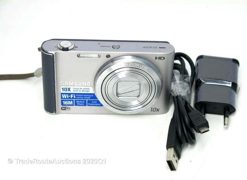Samsung ST200F SMART Compact Digital Camera (16.1MP, 10x Optical Zoom)