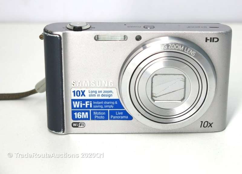 Samsung ST200F SMART Compact Digital Camera (16.1MP, 10x Optical Zoom)