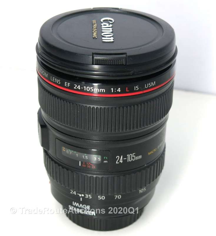 CANON EF 24-105mm F4L IS USM IMAGE STABILIZER ULTRASONIC ZOOM Lens for CANON Digital SLR Cameras
