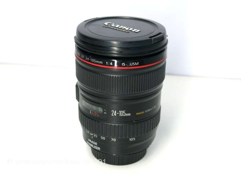 CANON EF 24-105mm F4L IS USM IMAGE STABILIZER ULTRASONIC ZOOM Lens for CANON Digital SLR Cameras
